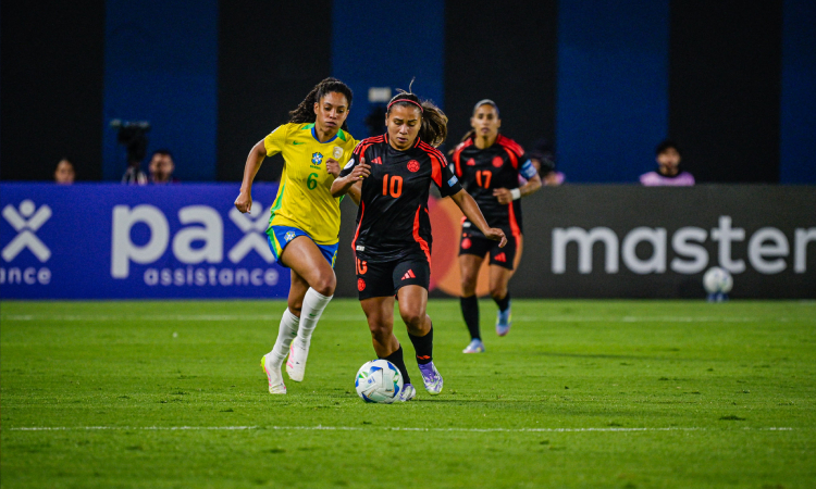Colombia-Brasil, choque de gigantes por el título de la Copa América femenina