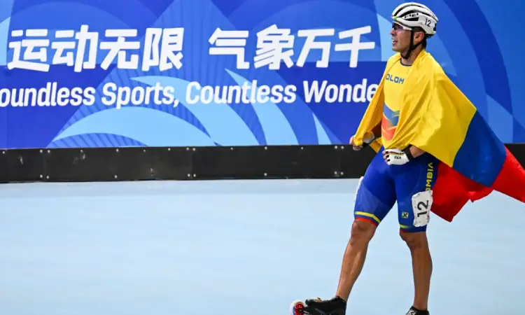 Colombia cerró con cinco medallas el patinaje en Chengdú 2025