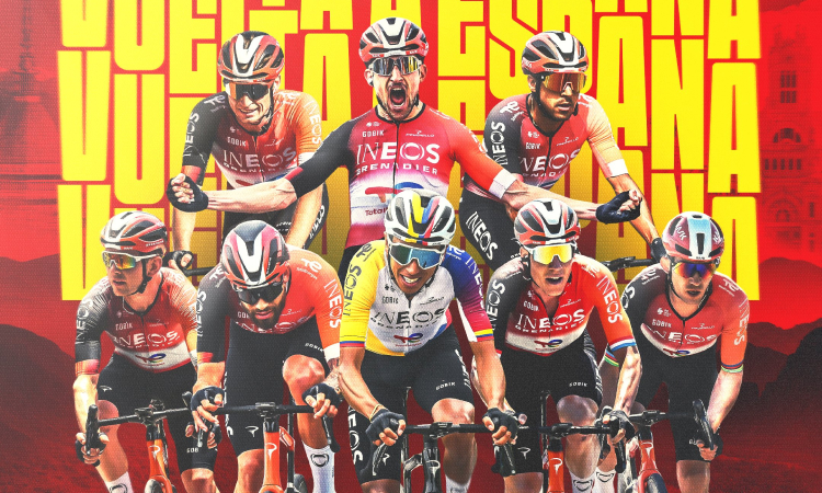 Egan Bernal liderará Ineos durante la Vuelta a España