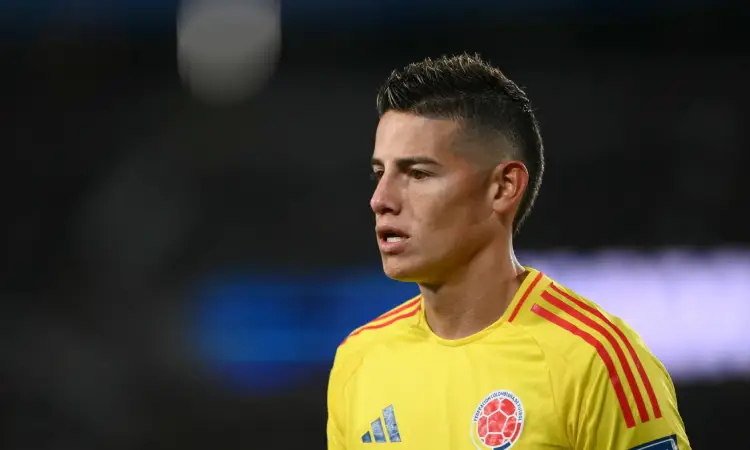 James Rodríguez tendría molestias musculares