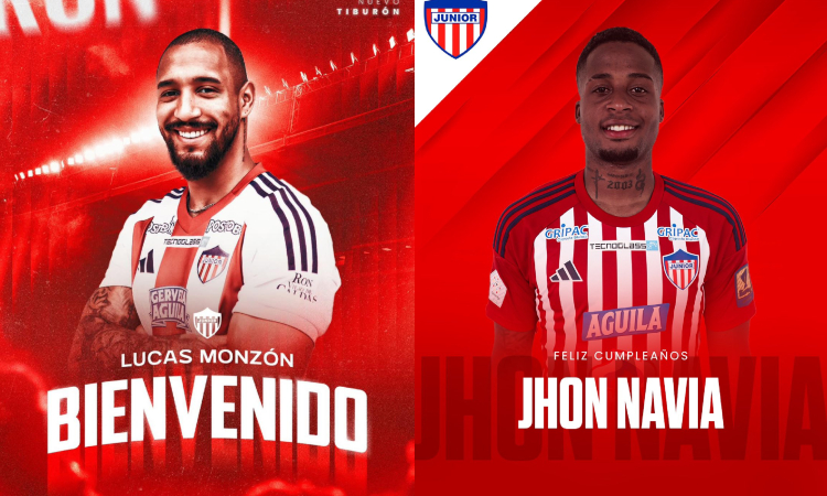 Jhon Navía y Lucas Monzón no jugarán ante Bucaramanga