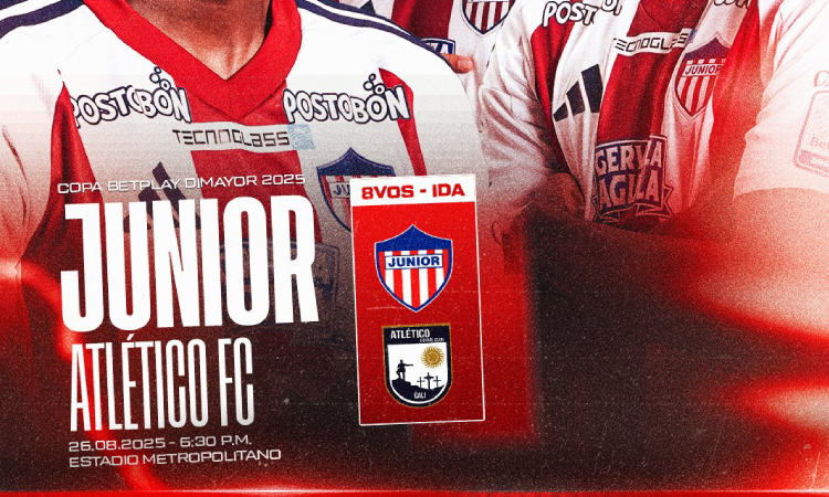 Junior revela convocados de cara a la ida contra Atlético