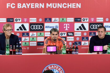 Luis Díaz, "muy feliz" en su presentación con Bayern Múnich