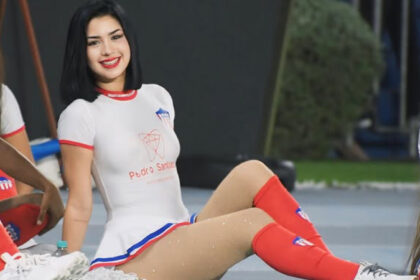 Mayra Alejandra, la porrista sensación del Junior de Barranquilla