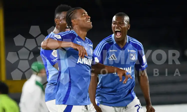 Millonarios ya conoce programación para los octavos de Copa BetPlay contra Envigado