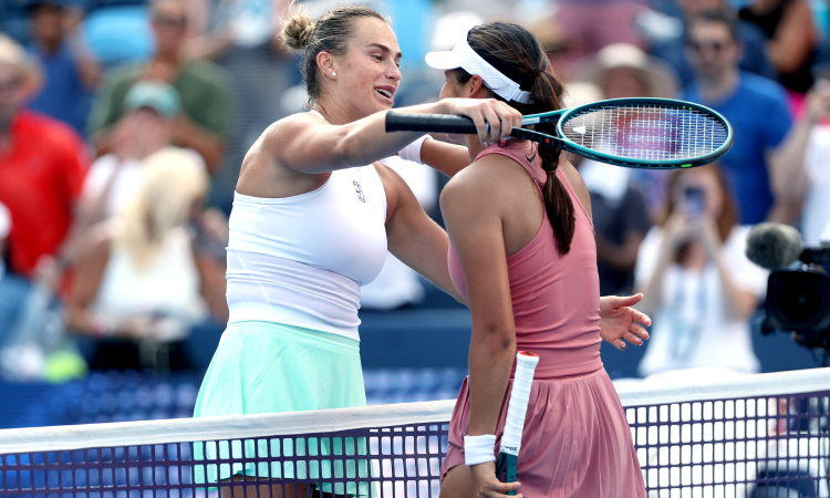 Sabalenka vence a Raducanu y está en octavos en Cincinnati 2025