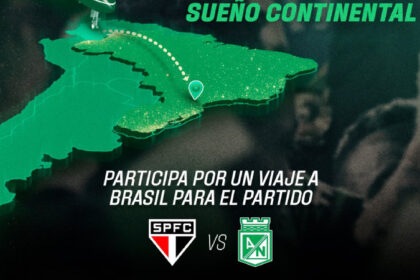 Así puede asistir al Sao Paulo - Atlético Nacional en Brasil