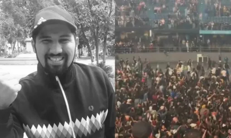 Ofrecen recompensa millonaria por hincha de Santa Fe atropellado
