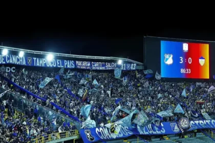 Dimayor sancionó la tribuna norte por la protesta pacífica en el Millonarios vs Unión Magdalena