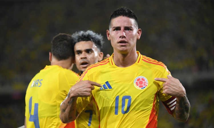 "Es un orgullo grande": James Rodríguez tras clasificar a Colombia al Mundial