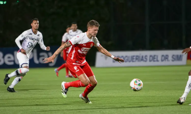 Joaquín Sosa se lesionó y es baja en Santa Fe para el clásico vs Millonarios