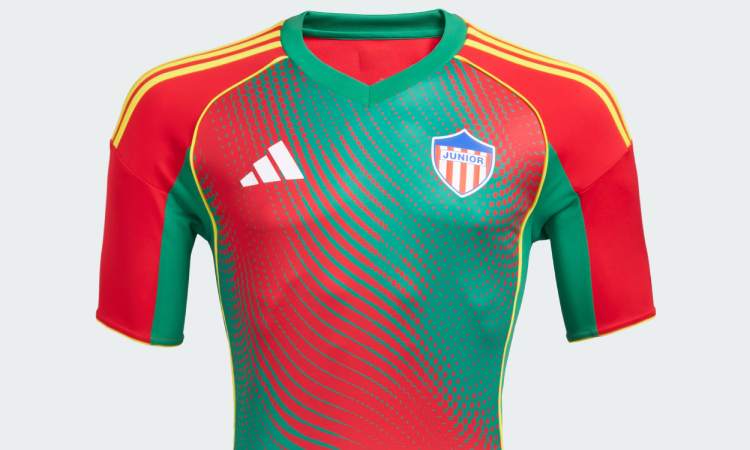Junior de Barranquilla presentó su nueva camiseta de competencia