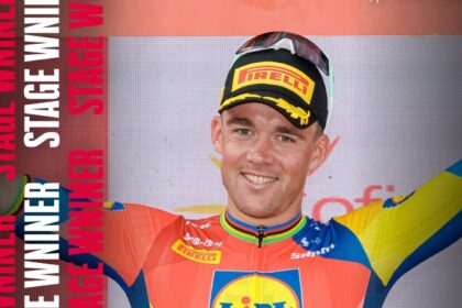 Pedersen gana la 15ª etapa de la Vuelta, marcada por nueva protesta propalestina