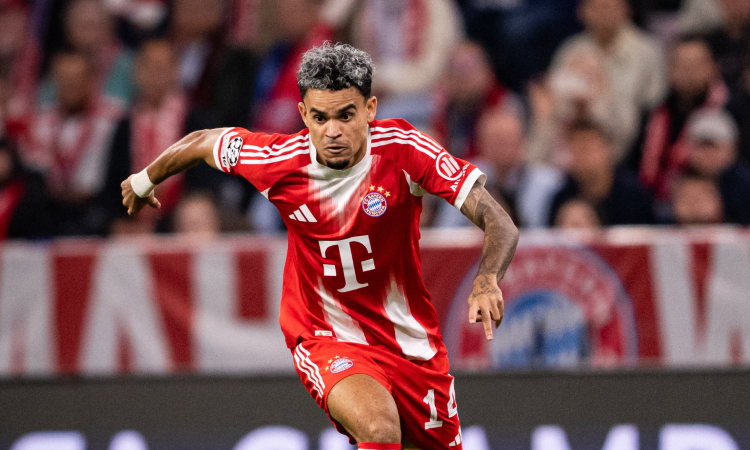 Luis Díaz debutó en Champions con Bayern Múnich ante Chelsea