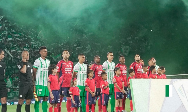 Medellín y Nacional firmaron un partidazo y 3-3 en el clásico paisa