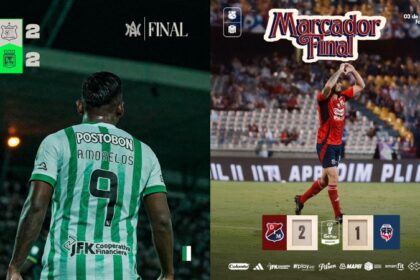 Nacional y Medellín sufrieron, pero se metieron a cuartos de Copa BetPlay