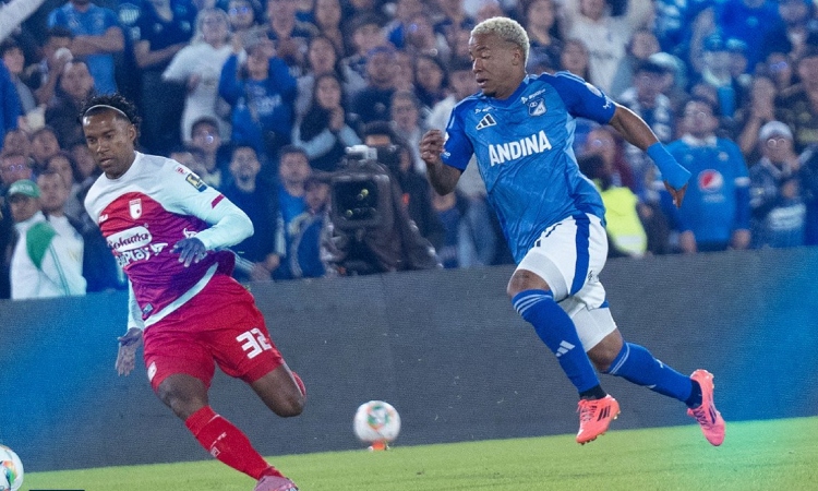 ¡Clásico sin gol y con drama! Millonarios y Santa Fe empataron en El Campín