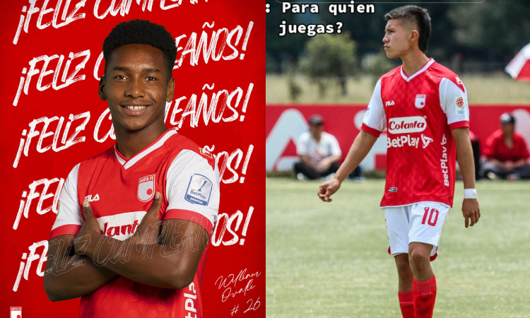 Santa Fe envía al FC Van a William Ovalle y Sebastián Bonilla