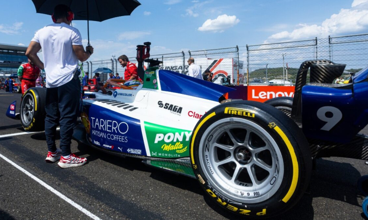 Sebastián Montoya regresa a la acción de la Fórmula 2 en Monza