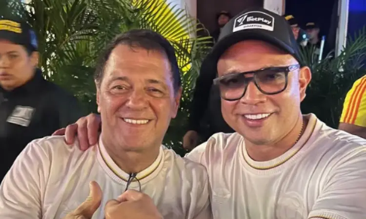 Tulio Gómez y Humberto Arias se reunieron antes del clásico
