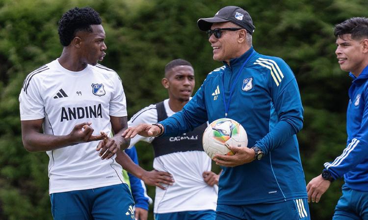 Millonarios: “Vamos ganando y nos ponemos nerviosos”, dijo el DT