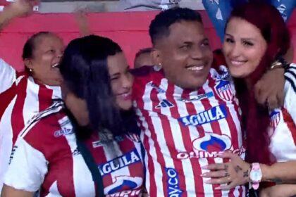 Hincha del Junior le propuso matrimonio a dos mujeres