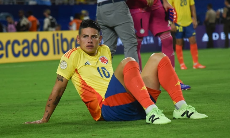 Foto: James Rodríguez cuenta de X
