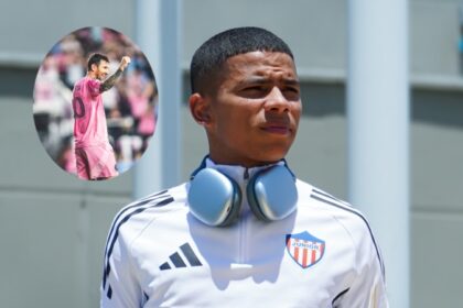 Fotos: Junior cuenta de X / Leonel Messi cuenta de IG