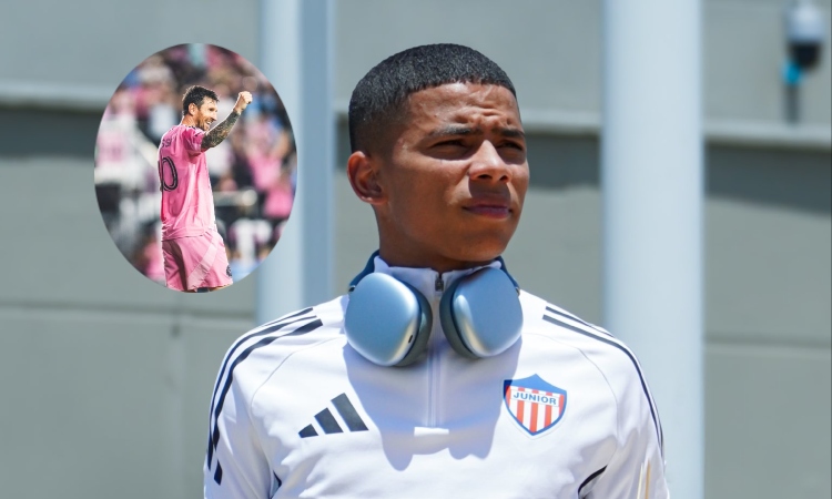 Fotos: Junior cuenta de X / Leonel Messi cuenta de IG