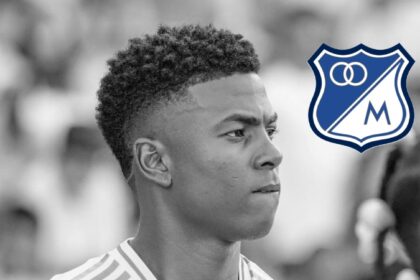 Foto: Néiser Villarreal IG / Logo Millonarios