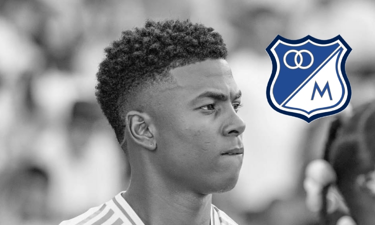 Foto: Néiser Villarreal IG / Logo Millonarios