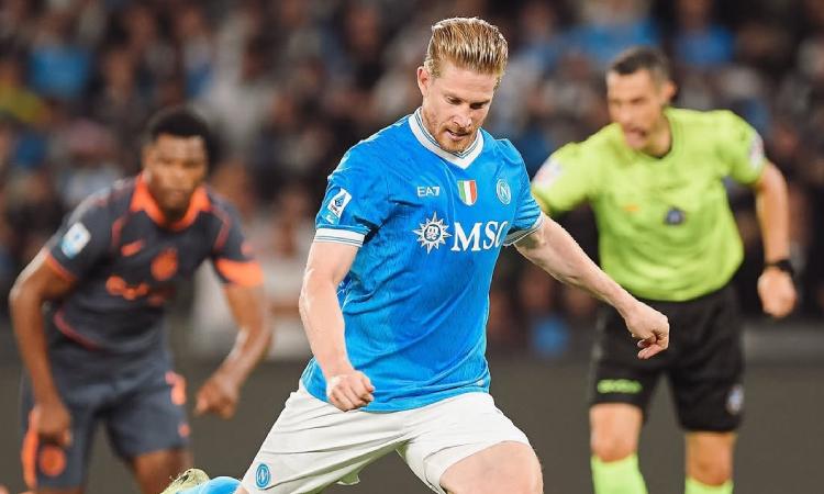 Napoli: Kevin De Bruyne será baja por el resto del 2025