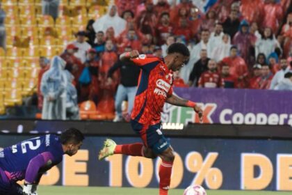 Santa Fe rescató un empate ante el DIM en el Atanasio Girardot