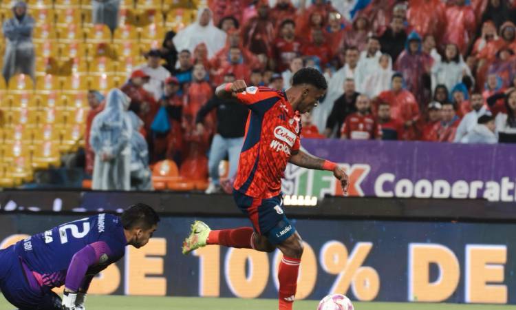 Santa Fe rescató un empate ante el DIM en el Atanasio Girardot