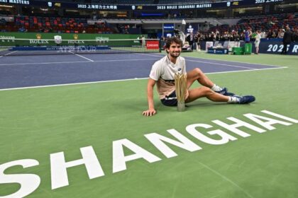 Vacherot, del 204º ATP al título en Shanghái 2025