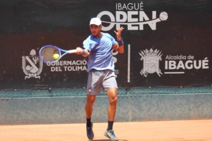 Un colombiano se instaló en cuartos del Ibagué Open 2025
