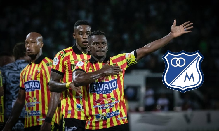 Foto: Carlos Darwin Quintero IG / Logo Millonarios
