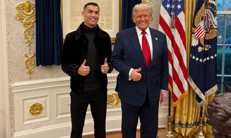 Cristiano Ronaldo, invitado de honor en cena de Donald Trump