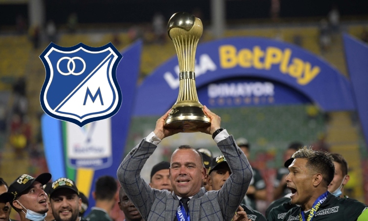 Foto: AFP / Logo: Millonarios