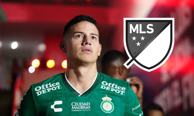 Foto: James Rodríguez IG / Logo MLS