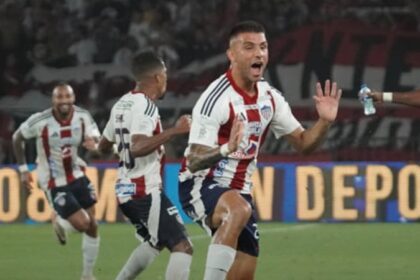 Foto: Junior cuenta de X