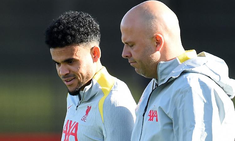 Liverpool: Arne Slot no quería vender a Luis Díaz al Bayern Múnich