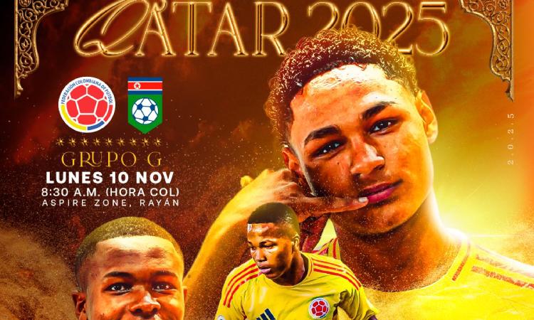 Mundial Sub-17 2025: vea en VIVO Colombia vs. Corea del Norte