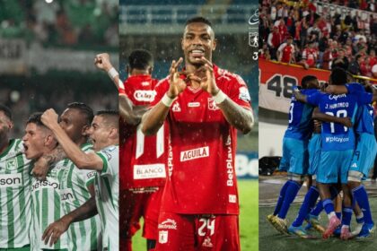 Fotos: Nacional, América y Millonarios cuenta de X