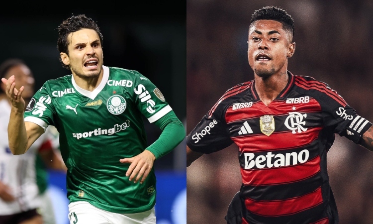 Foto: Palmeiras cuenta de X / Flamengo cuenta de X