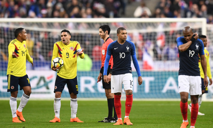 Selección Colombia Francia