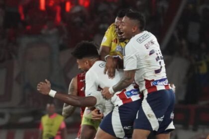 Foto: Junior cuenta de X