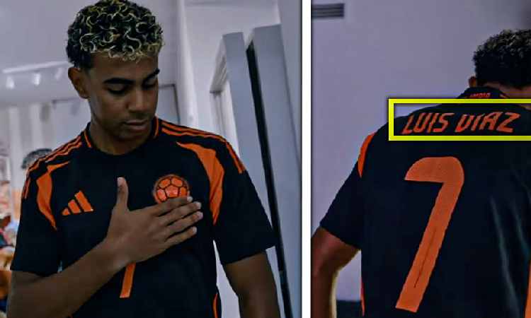 Lamine Yamal fue visto usando una camiseta de Luis Díaz