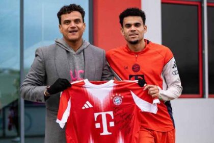 Silvestre Dangond llegó hasta Múnich y se encontró con Luis Díaz