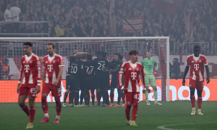 El Sporting de Luis Suárez no pudo al Bayern de Luis Díaz